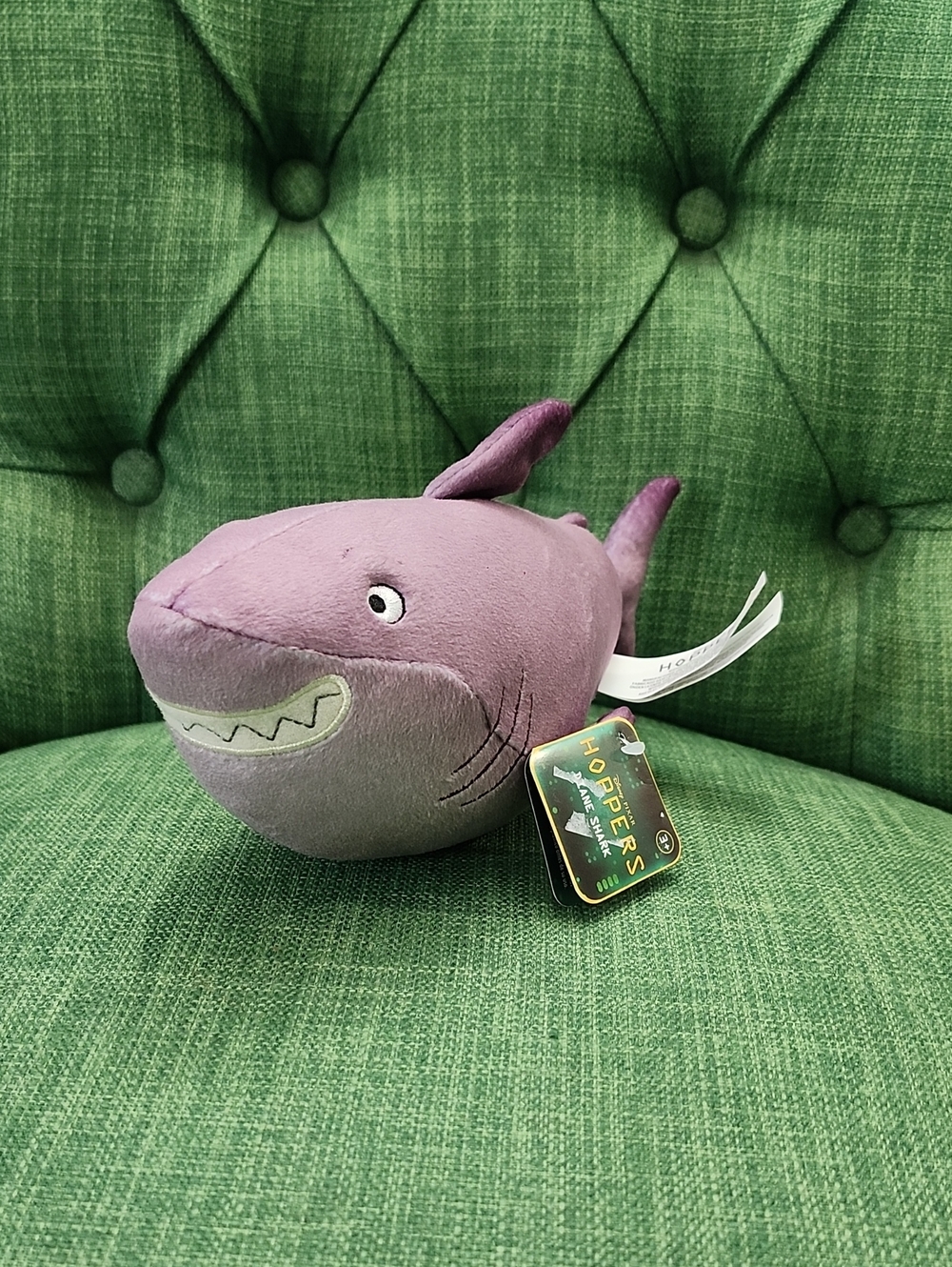 Disney Pixar Hoppers Movie Diane Plush Purple Shark